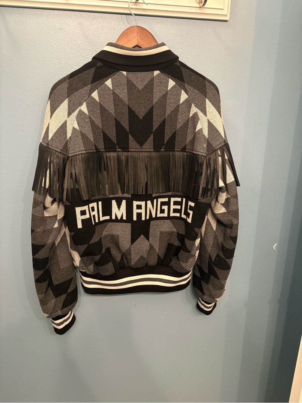 Palm Angels Arizona Fringe Jacket